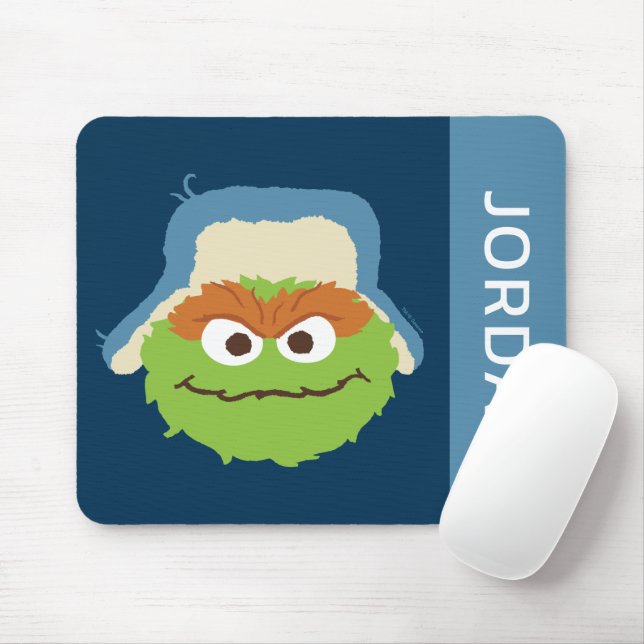 Mousepad Oscar Carumelo Floresta Facial | Adicione seu Nome (Com mouse)