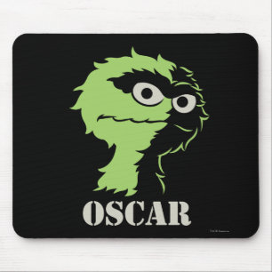 Mousepad Oscar, o Grouch Half