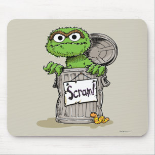 Mousepad Oscar, o Grouch Scram