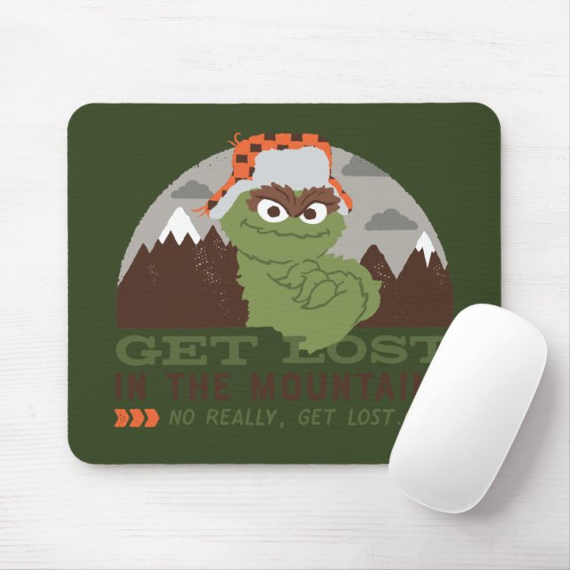 Mousepad Oscar O Monstro | O Grande Ar Livre (Com mouse)