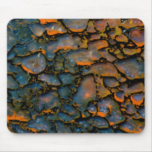 Mousepad Osso de dinossauro petrificado laranja