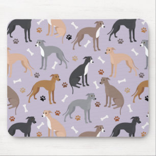 Mousepad Ossos e patas do Cachorro Italiano
