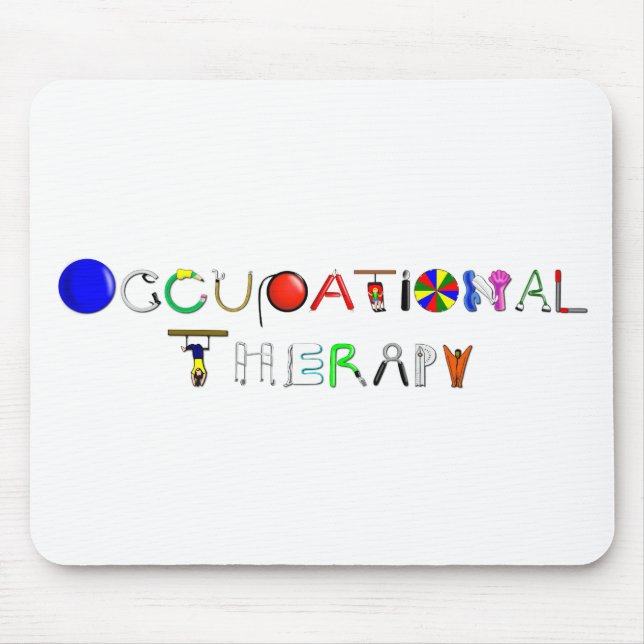 Mousepad OT no trabalho (Frente)