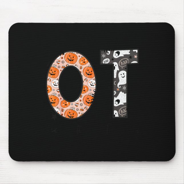 Mousepad Ot Occupational Therapy Therast Halloween Ota Soky (Frente)