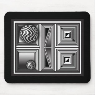 Mousepad Ótica através de Formas