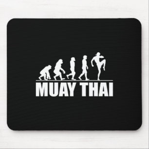 Mousepad Ótima Evolução do Muay Thai Presente Kickboxing Ar