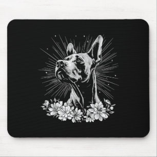 Mousepad Ótima Tatuagem do Estilo de Retrô do Pão do Cachor