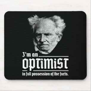 Mousepad Otimista Arthur Schopenhauer Pessimismo Pessimismo