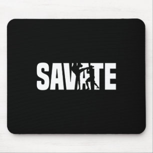 Mousepad Ótimo Conjunto de Boxe Savate Chute Mma Kickboxing
