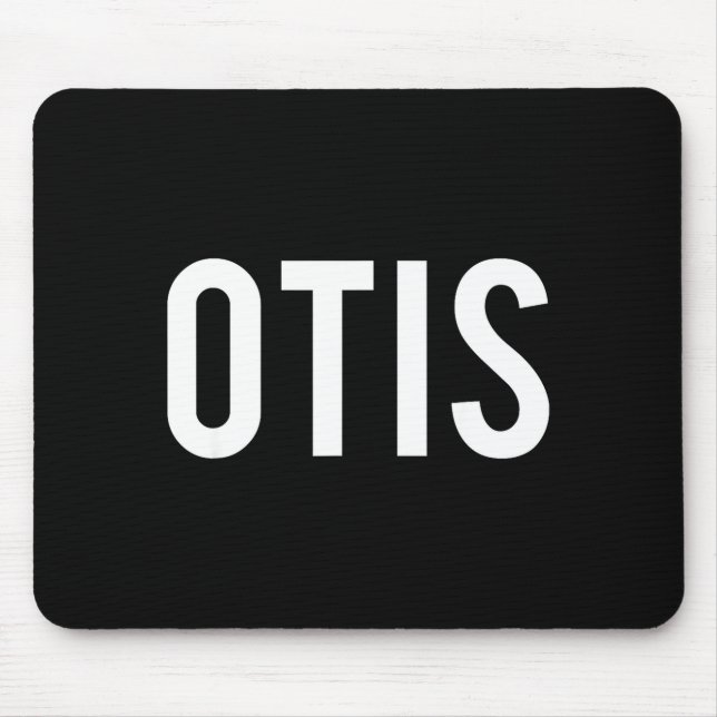 Mousepad Otis - Cool New Funny Name Fan Gift Tee  (Frente)