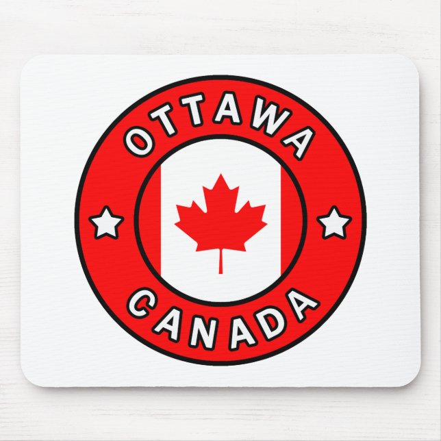 Mousepad Ottawa Canadá (Frente)