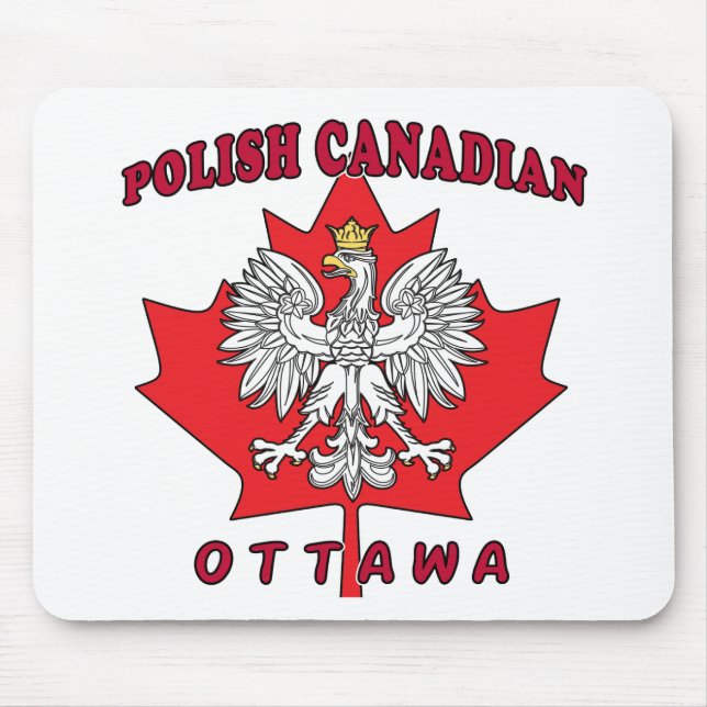 Mousepad Ottawa Polonês Folha (Frente)