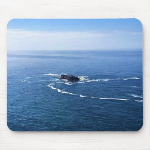 Mousepad Otter Rock, Cape Foulweather, Newport, Oregon