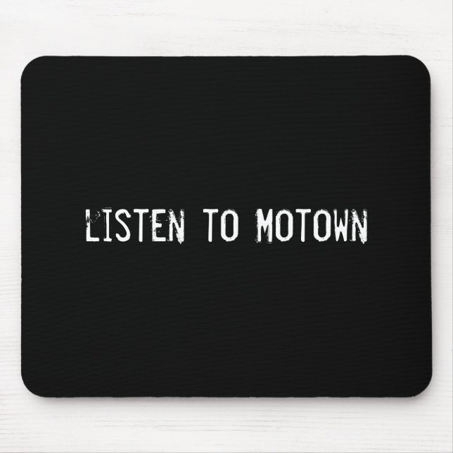Mousepad ouça Motown (Frente)