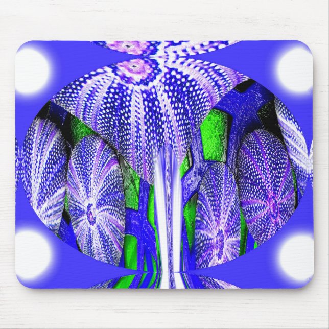 Mousepad Ouriços-do-mar no luar (Frente)