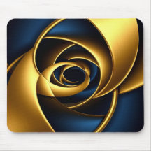 ouro azul espiral padrão abstrato vórtice luxo ge