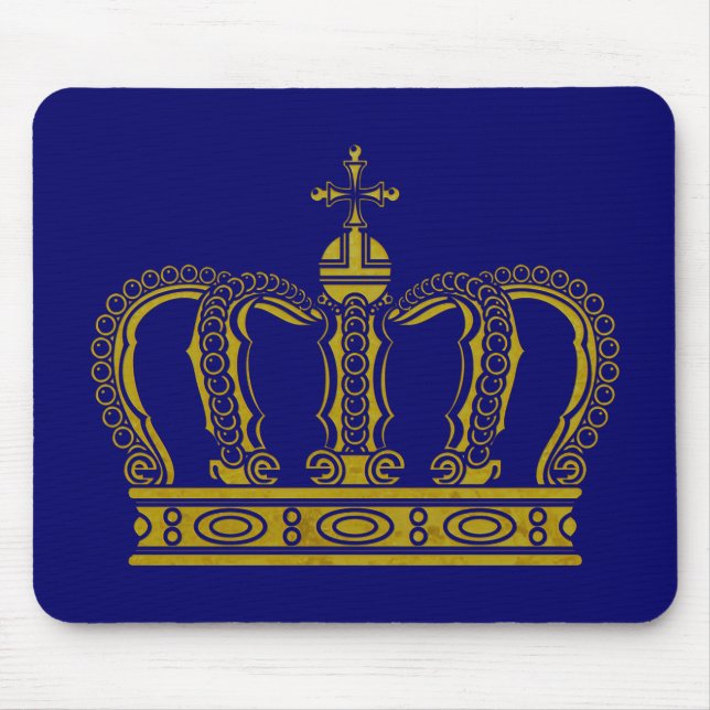 Mousepad Ouro Crown + suas ideias (Frente)