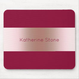 Mousepad Ouro do pintinho moderno elegante & tira