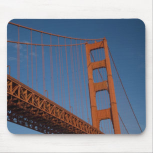 Mousepad Ouro Gate Bridge conforme exibido do Forte Point