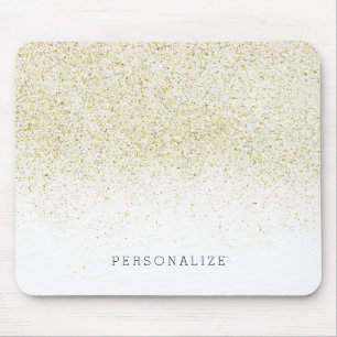Mousepad Ouro Glittery