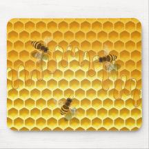Ouro Honeycomb com abelhas personalizáveis
