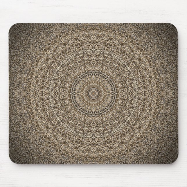 Mousepad Ouro Mandala (Frente)