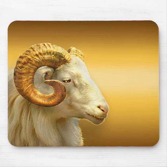 Mousepad Ouro Ram, Ano Chinês da Ram (Frente)