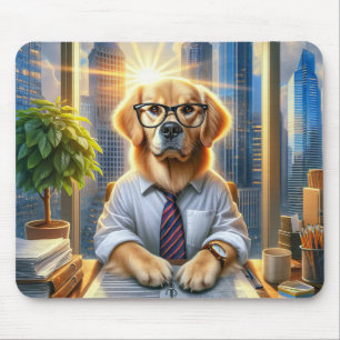 Mousepad Ouro Retriever Corporate Business