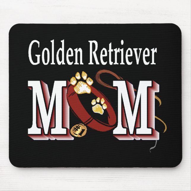 Mousepad Ouro Retriever Mamãe Dons (Frente)
