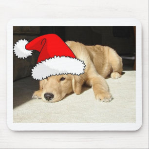 Mousepad Ouro Retriever Natal Puppy