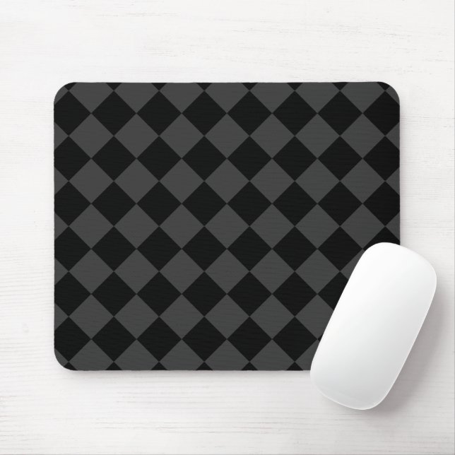 Mousepad Ouros Pretos e Enfumaçados - Elegante e Eterno (Com mouse)