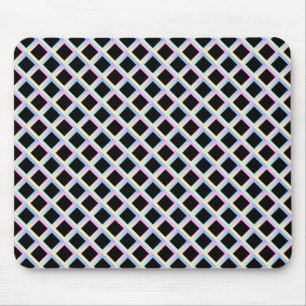 Mousepad Ouros Simétricos Pretos com Quadros de Gradação