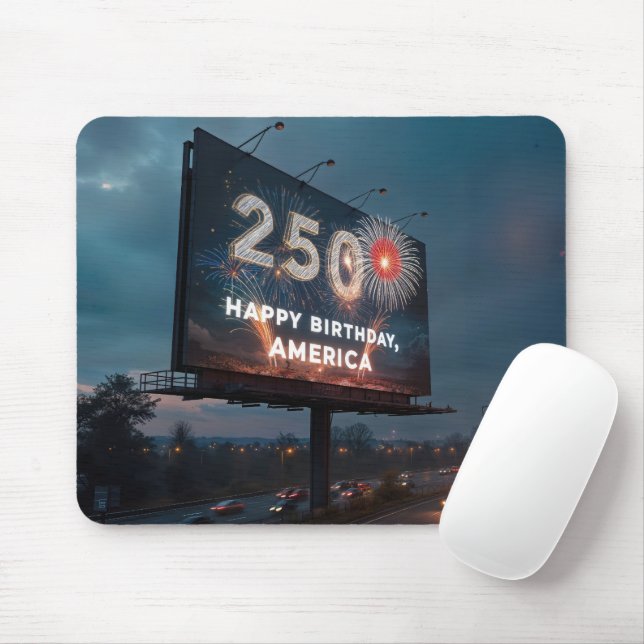 Mousepad Outdoor de 250º aniversário da América (Com mouse)