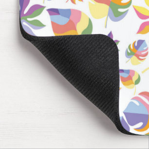 Mousepad Outono De Verão Indiano Com Folhas Coloridas