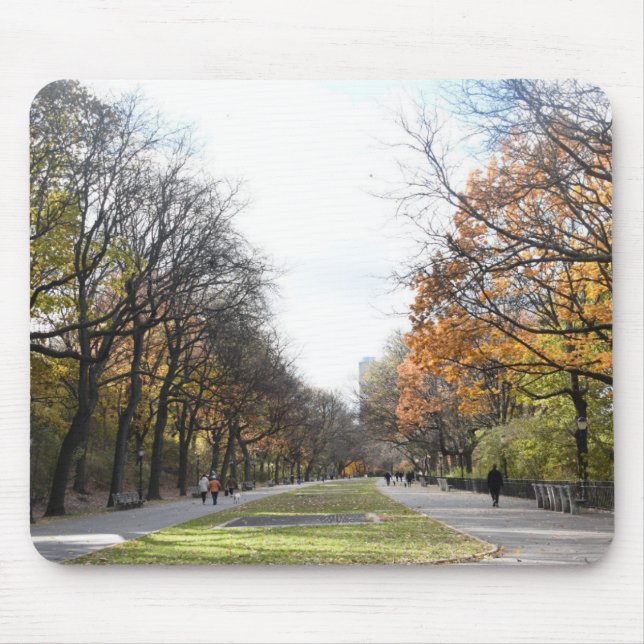 Mousepad Outono em Nova Iorque Riverside Park Foto NYC (Frente)