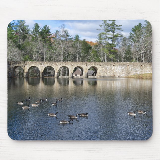 Mousepad Outono no lago Byrd (Frente)