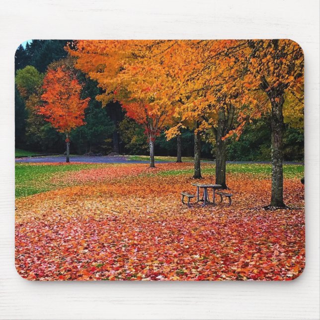 Mousepad Outono no Parque (Frente)
