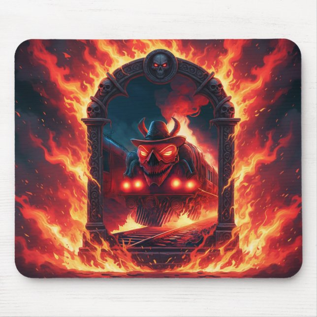 Mousepad Outro Trem Na Estrada Para o Inferno (Frente)