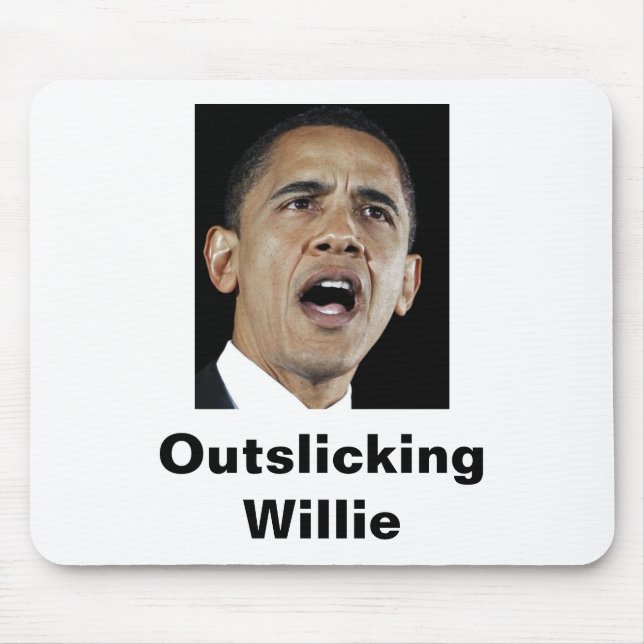 Mousepad Outslicking Willie (Frente)