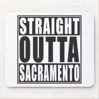 Mousepad Outta reto Sacramento Califórnia
