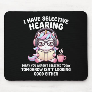Mousepad Ouvindo nos Meus Próprios Termos Desculpe Não Fomo