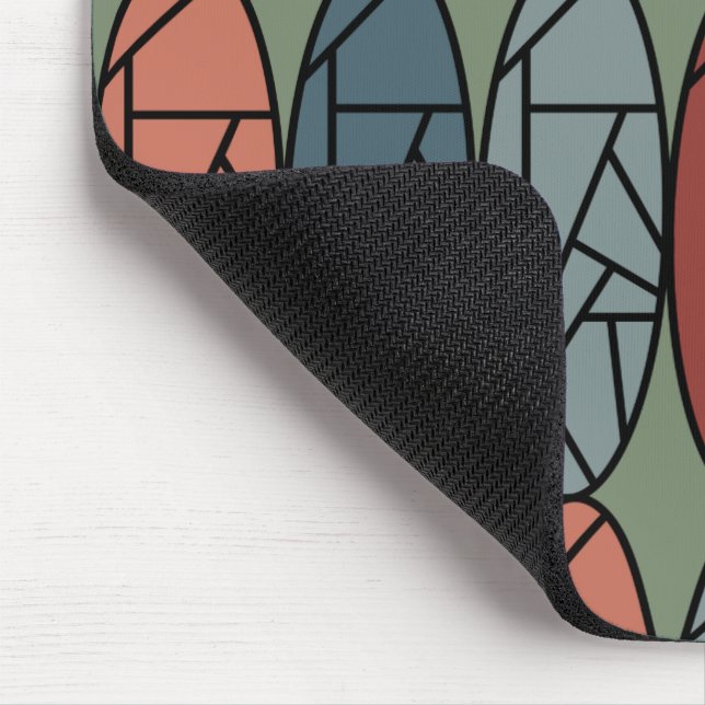 Mousepad Ovais abstrato (Canto)