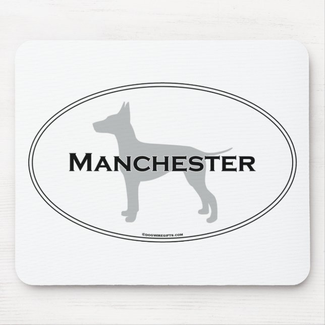 Mousepad Oval de Manchester (Frente)