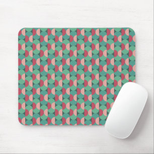 Mousepad Ovalas e semicírculos retrais