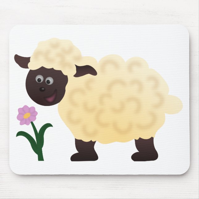 Mousepad Ovelha Feliz (Frente)