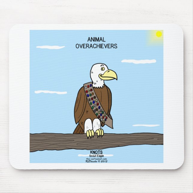 Mousepad Overachievers animais (Frente)