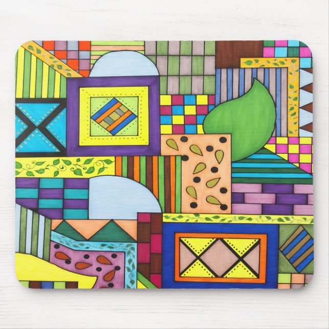 Mousepad Overlapped Blocks (Frente)