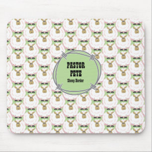 Mousepad Ovinos Brancos Fluffy