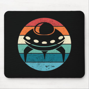 Mousepad OVNI Retro Sunset