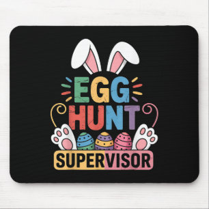 Mousepad Ovo Caça Páscoas De Supervisor Homens Mulheres Caç